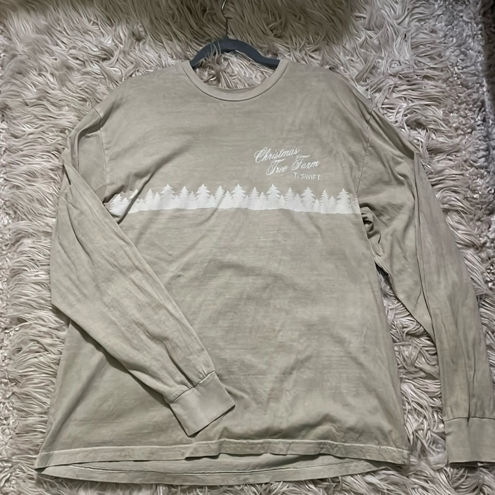 Taylor Swift Long Sleeve Christmas Tree Farm XL